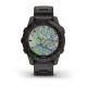 Смарт-часы Garmin Fenix 7 Sapphire Solar, 47 мм, Bluetooth, Gray Titanium Band, Серый титановый с серым титановым браслетом