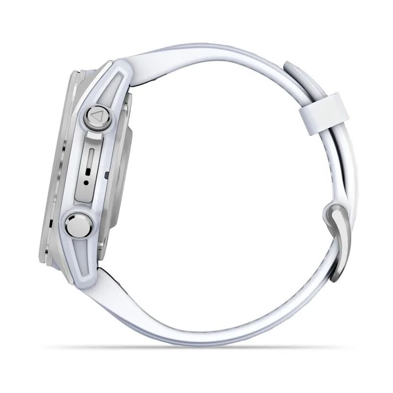 Смарт-часы Garmin Fenix 8, 43 мм, Bluetooth, Amoled Silver, серебристый