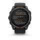 Смарт-часы Garmin Fenix 8, 51 мм, Bluetooth, Solar Sapphire Titanium Carbon Gray, титановый угольно-серый с солнечной зарядкой