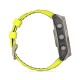 Смарт-часы Garmin Fenix 8, 51 мм, Bluetooth, Yellow/Graphite Silicone Band, желтый/серый