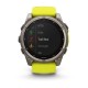 Смарт-часы Garmin Fenix 8, 51 мм, Bluetooth, Yellow/Graphite Silicone Band, желтый/серый
