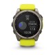 Смарт-часы Garmin Fenix 8, 51 мм, Bluetooth, Yellow/Graphite Silicone Band, желтый/серый