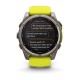 Смарт-часы Garmin Fenix 8, 51 мм, Bluetooth, Yellow/Graphite Silicone Band, желтый/серый