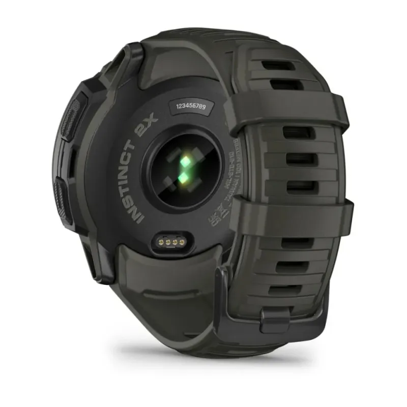 Смарт-часы Garmin Instinct 2X Solar, 50 мм, Bluetooth, Moss, Мох