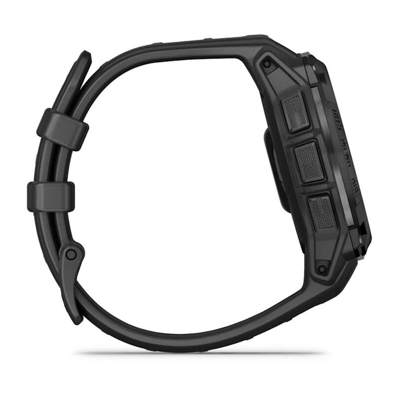 Смарт-часы Garmin Instinct 3 Solar Tactical Edition, 45 мм, Bluetooth, Black with Black Band, Черный