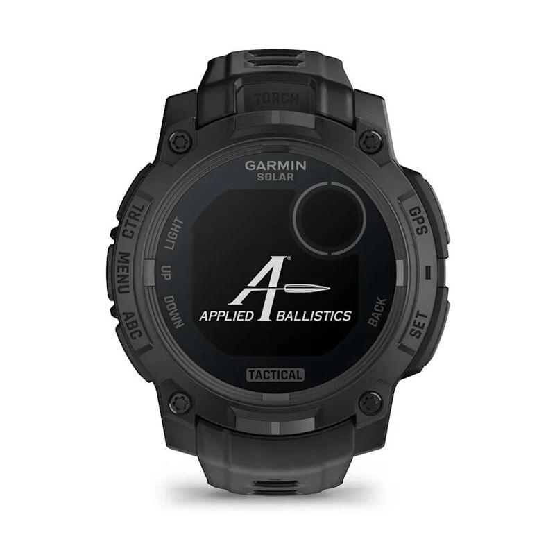 Смарт-часы Garmin Instinct 3 Solar Tactical Edition, 45 мм, Bluetooth, Black with Black Band, Черный