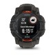 Смарт-часы Garmin Instinct 3 Solar, 50 мм, Bluetooth, Black with Charcoal Band, Черный с угольным ремешком