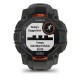 Смарт-часы Garmin Instinct 3 Solar, 50 мм, Bluetooth, Black with Charcoal Band, Черный с угольным ремешком