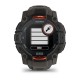 Смарт-часы Garmin Instinct 3 Solar, 50 мм, Bluetooth, Black with Charcoal Band, Черный с угольным ремешком