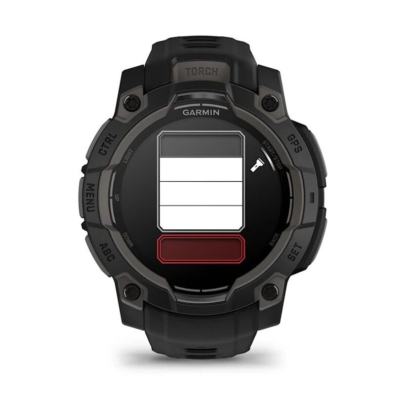 Смарт-часы Garmin Instinct 3, 45 мм, Bluetooth, Amoled Black, Черный