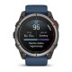 Смарт-часы Garmin QUATIX 8, 51 мм, Bluetooth, Titanium/Captain Blue, Титан/капитанский синий