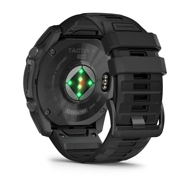 Смарт-часы Garmin Tactix 8 Solar Sapphire, 51 мм, Bluetooth, Black, черный