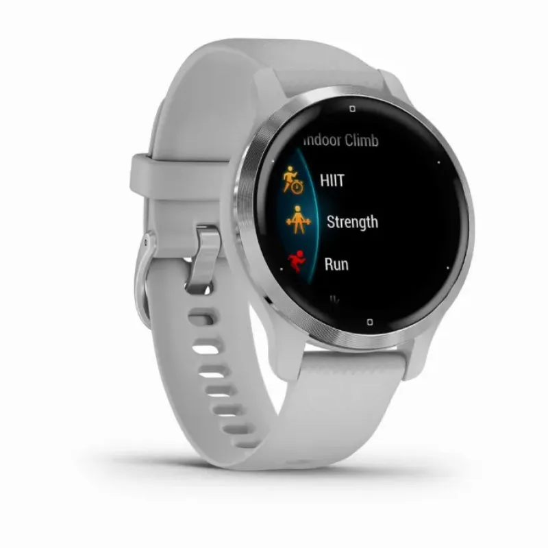 Умные часы Garmin Venu 2S, серебристый