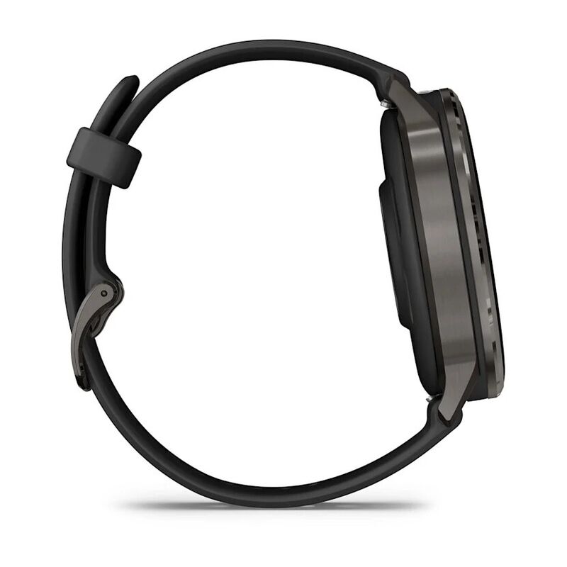 Смарт-часы Garmin Venu 4, 45 мм, Bluetooth, Slate Black, черный