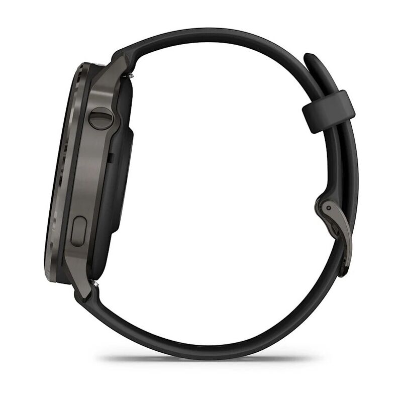 Смарт-часы Garmin Venu 4, 45 мм, Bluetooth, Slate Black, черный