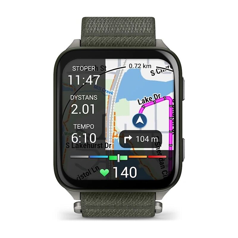 Умные часы Garmin Venu X1, Moss, зеленый