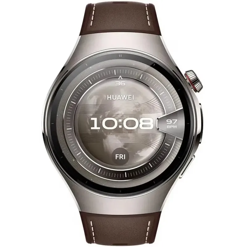 Смарт-часы Huawei Watch 5, 46 мм, LTE, коричневый 