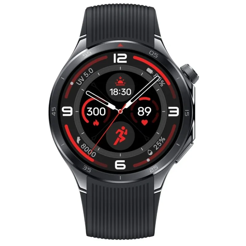 Смарт-часы OnePlus Watch 3, Obsidian Titanium, черный