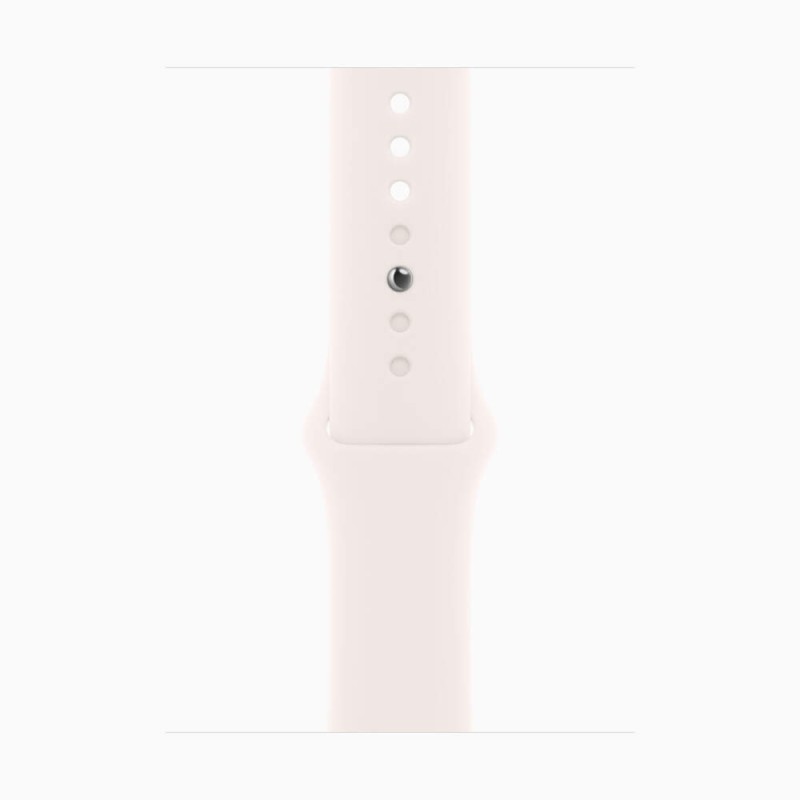 Умные часы Apple Watch Series 10 46mm, Rose Gold Aluminum Case with Sport Band - Light Blush
