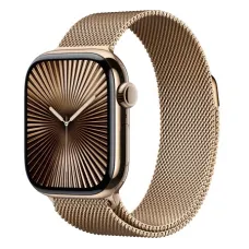 Смарт-часы Apple Watch Series 10 (M/L), 46 мм, Bluetooth, Gold, золотой