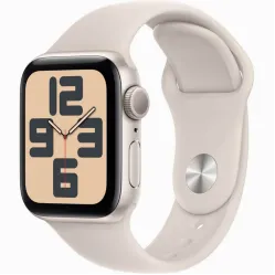 Смарт-часы Apple Watch SE 2023 (S/M), 40 мм, Bluetooth, Starlight, золотистый