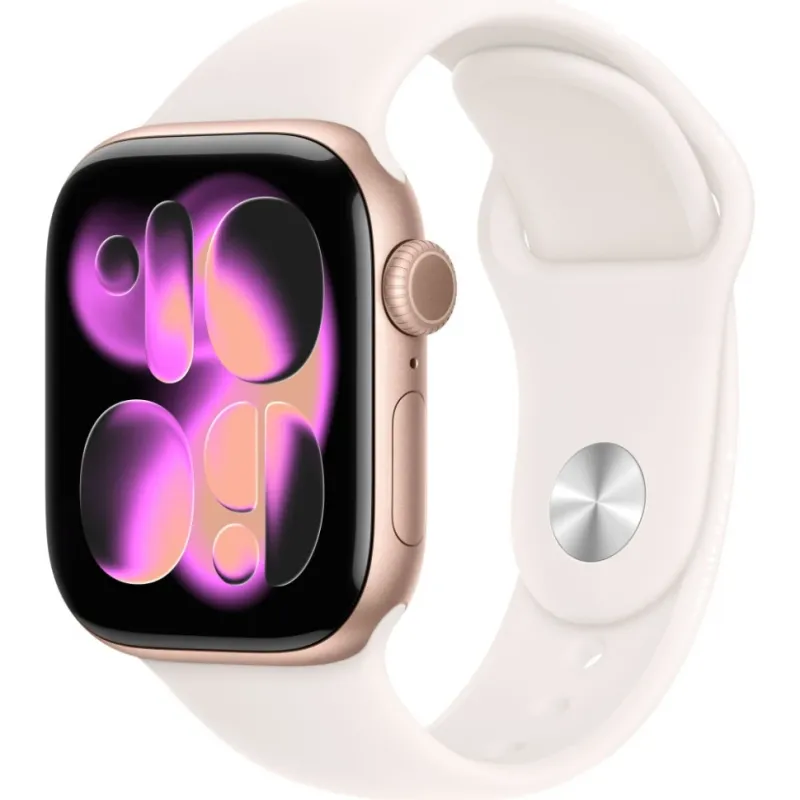 Смарт-часы Apple Watch Series 11 (M/L), 42 мм, LTE, Rose Gold, розовое золото