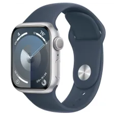 Смарт-часы Apple Watch Series 9 (M/L), 41 мм, Bluetooth, Silver, Серебристый