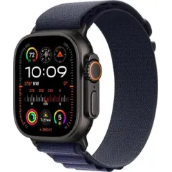 Смарт-часы Apple Watch Ultra 2, 49 мм, LTE, Black, черный титановый корпус с ремешком Navy Alpine Loop (S)