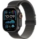 Смарт-часы Apple Watch Ultra 2 2024, 49 мм, LTE, Black Titanium Case with Black Titanium Milanese Loop (L), черный титан с черным титановым ремешком