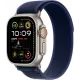 Смарт-часы Apple Watch Ultra 2, 49 мм, LTE, Natural Titanium, титановый корпус натурального цвета с ремешком Blue Trail Loop (S/M)