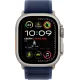 Смарт-часы Apple Watch Ultra 2, 49 мм, LTE, Natural Titanium, титановый корпус натурального цвета с ремешком Blue Trail Loop (S/M)
