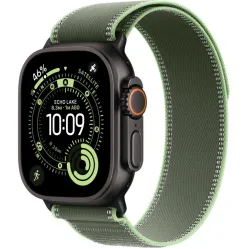 Умные часы Apple Watch Ultra 3 2025 49mm Black Titanium Case with Green/Neon Trail Loop (M/L)