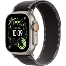 Смарт-часы Apple Watch Ultra 3, 49 мм, LTE, Natural Titanium, (M/L) титан натуральный с черно-угольным ремешком Trail Loop