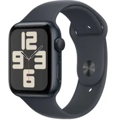 Смарт-часы Apple Watch SE 2024 (S/M), 44mm, Bluetooth, Midnight, черный