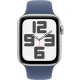 Смарт-часы Apple Watch SE 2024 (M/L), 44mm, Bluetooth, Silver/Denim, серебристый/джинсовый
